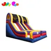 Commercial big wet dry double lane inflatable slides best prices justfun