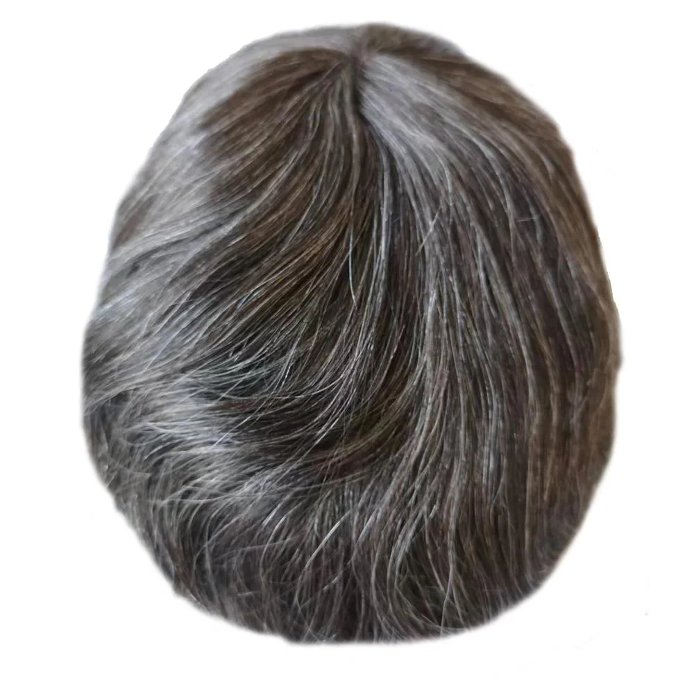 Grey Hair Lace Skin Mens Toupee - Buy Grey Hair Men Toupee,French Lace ...