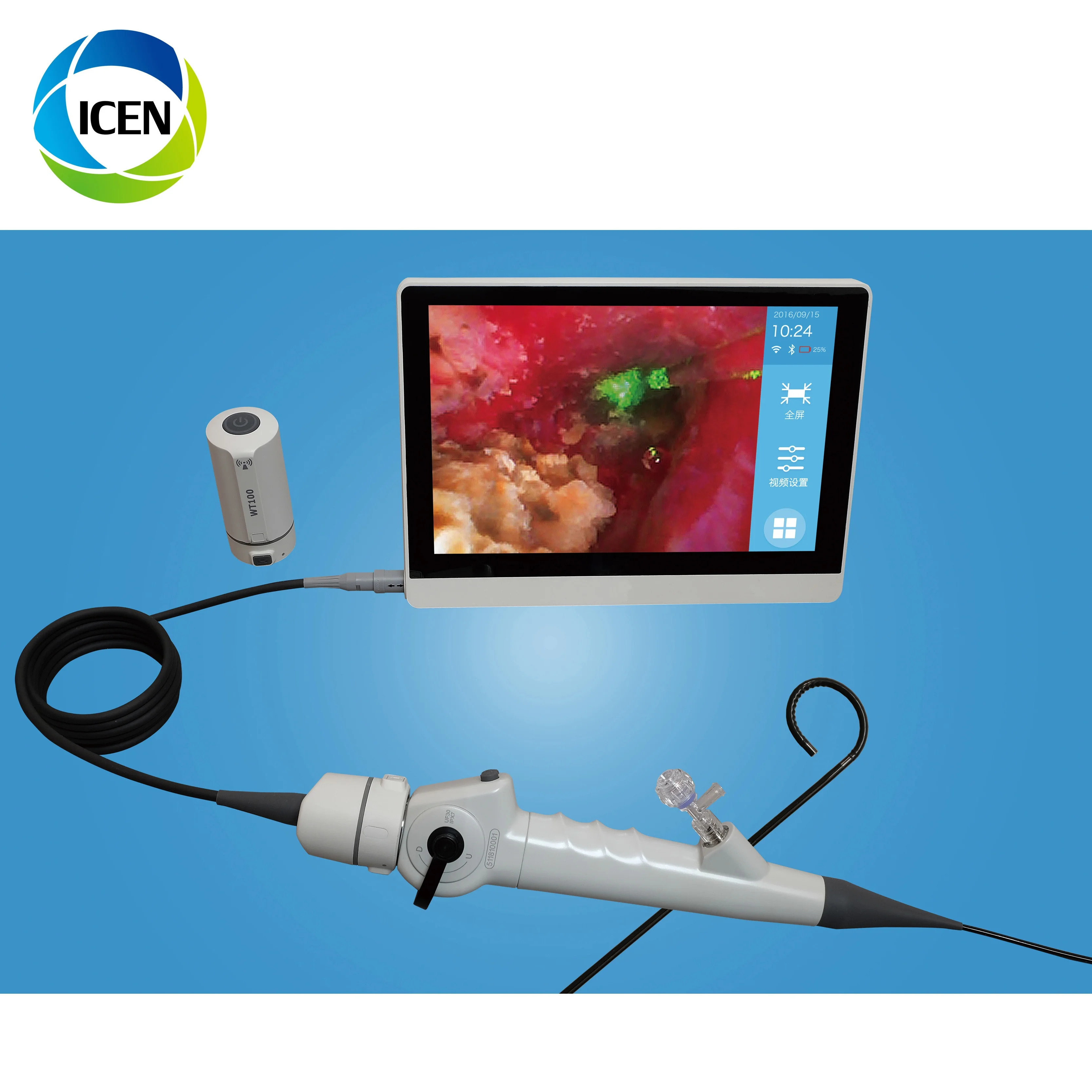 Inp0292 Electronic Endoscope Ent Video Endoscope Portable Video