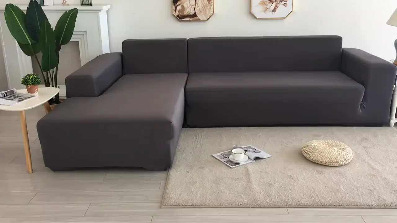 Universal Spandex L Shape Sofa Cover Protect Sofa Cover 7 Seater Buy