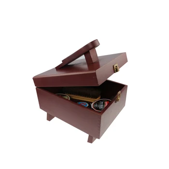 High Quality Wooden Shoe Care Box Shoe 