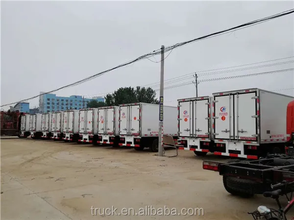 China Used Cold Truck With Refrigerator Unit,Insulated Box For Refrigeration