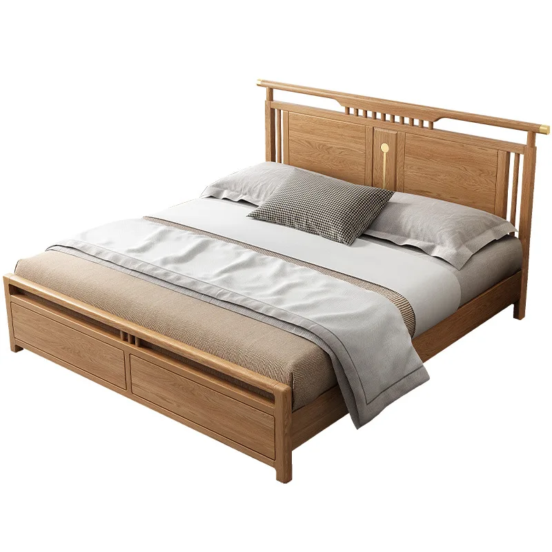 product-BoomDear Wood-wooden furniture beds solid wood storage bed modern simple wooden bed-img-2