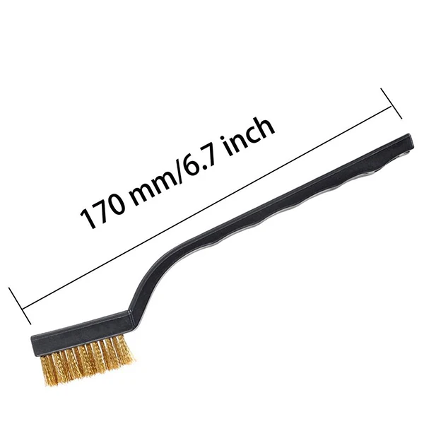 Good Quality Tooth Shape Handy Cleaning Rust Brushes Stainless Steel Wire Brush