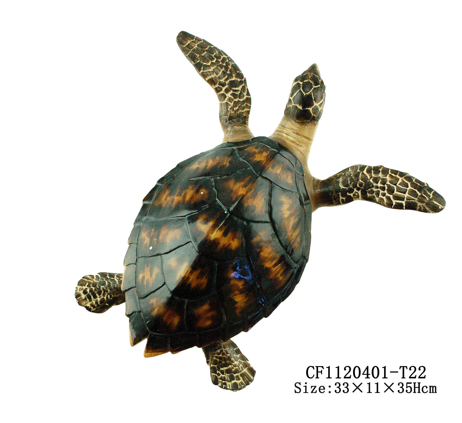 3D Ocean Series Turtle Statue Office Decorative Tabletop For Home Decor details