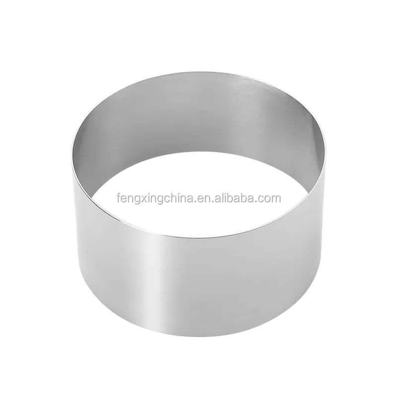 square food ring molds 4.5 cm. stainless steel