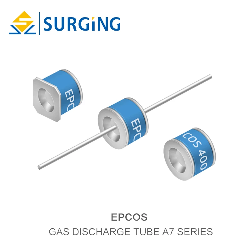 Gas Discharge Tube Sxh81600x 2r600 600v 10ka 8*6mm For Gdt Surge