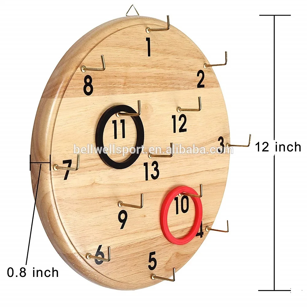 Hookey Ring Toss Game For Kids And Adults Indoor Outdoor Home,Office