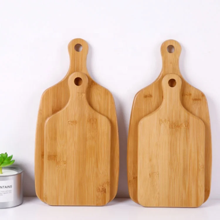Bamboo Wood Paddle Pizza Cutting Board For Kitchen - Buy Pizza Cutting ...