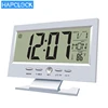 Big Size LCD Digital Alarm Clock With Temperature And Humidity