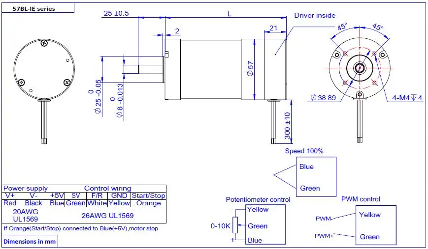 12v 18v 24v Brushless Dc Solar Motor for solar fan Option Controller Integrated  PWM Speed Control