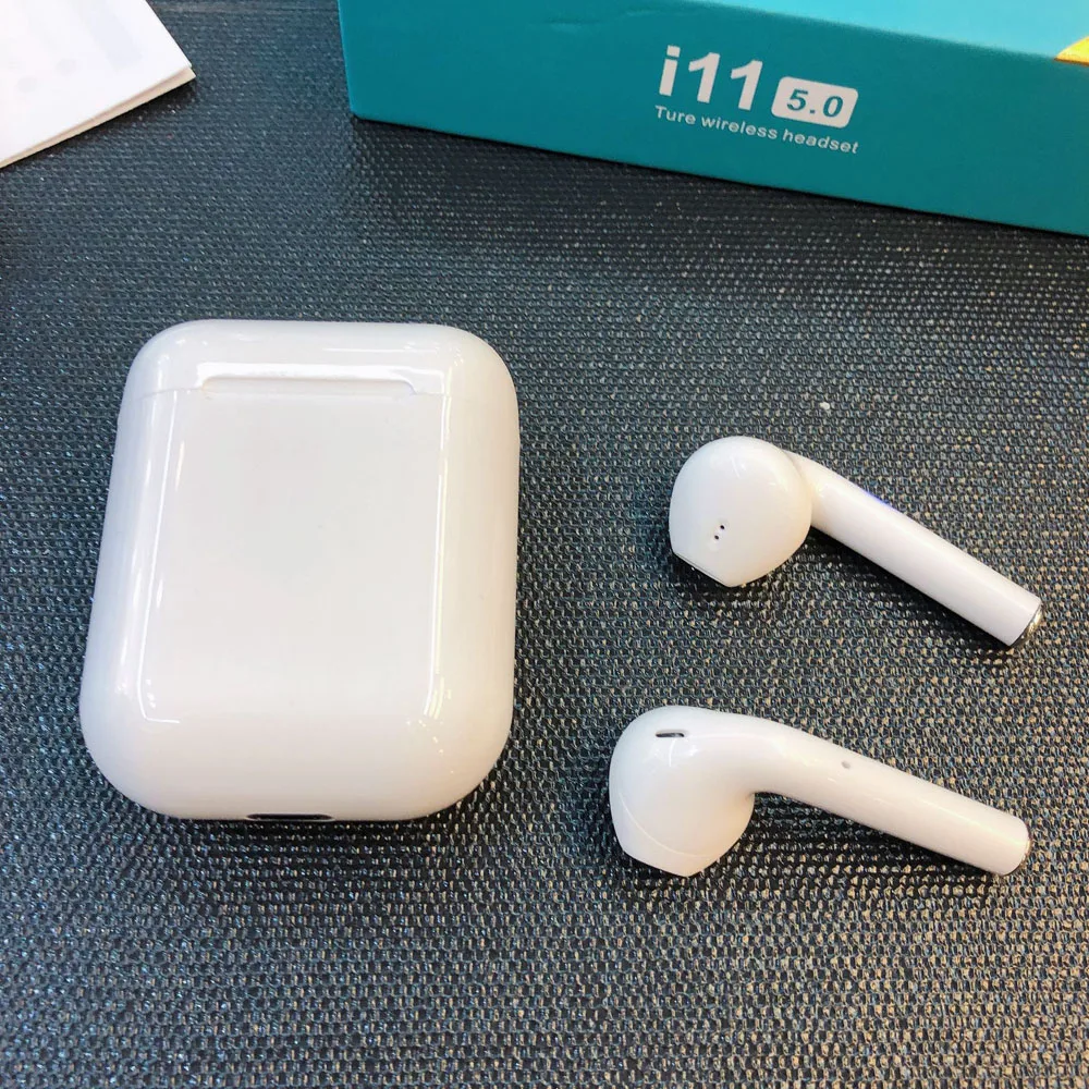 Touch Control i11 TWS Bluetooth 5.0 Stereo Earphone Wireless Mini Headset Earbuds With Charging Box - ANKUX.COM