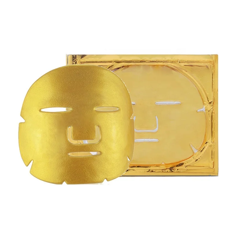 Маска Gold Collagen Золотая для лица 24 k. Коллагеновый лист маска. Перламутр маска. Маска для лица NISHMAN Gold Mask 200мл.
