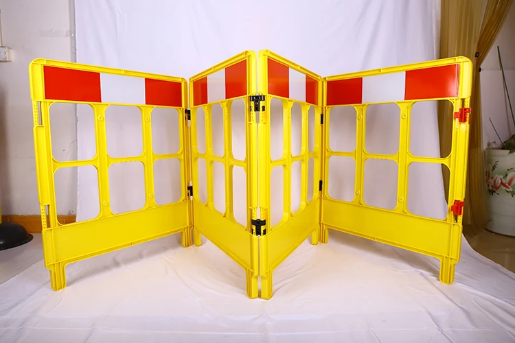 批发定制橡胶路障安全系统安全行人交通临时路障防护网