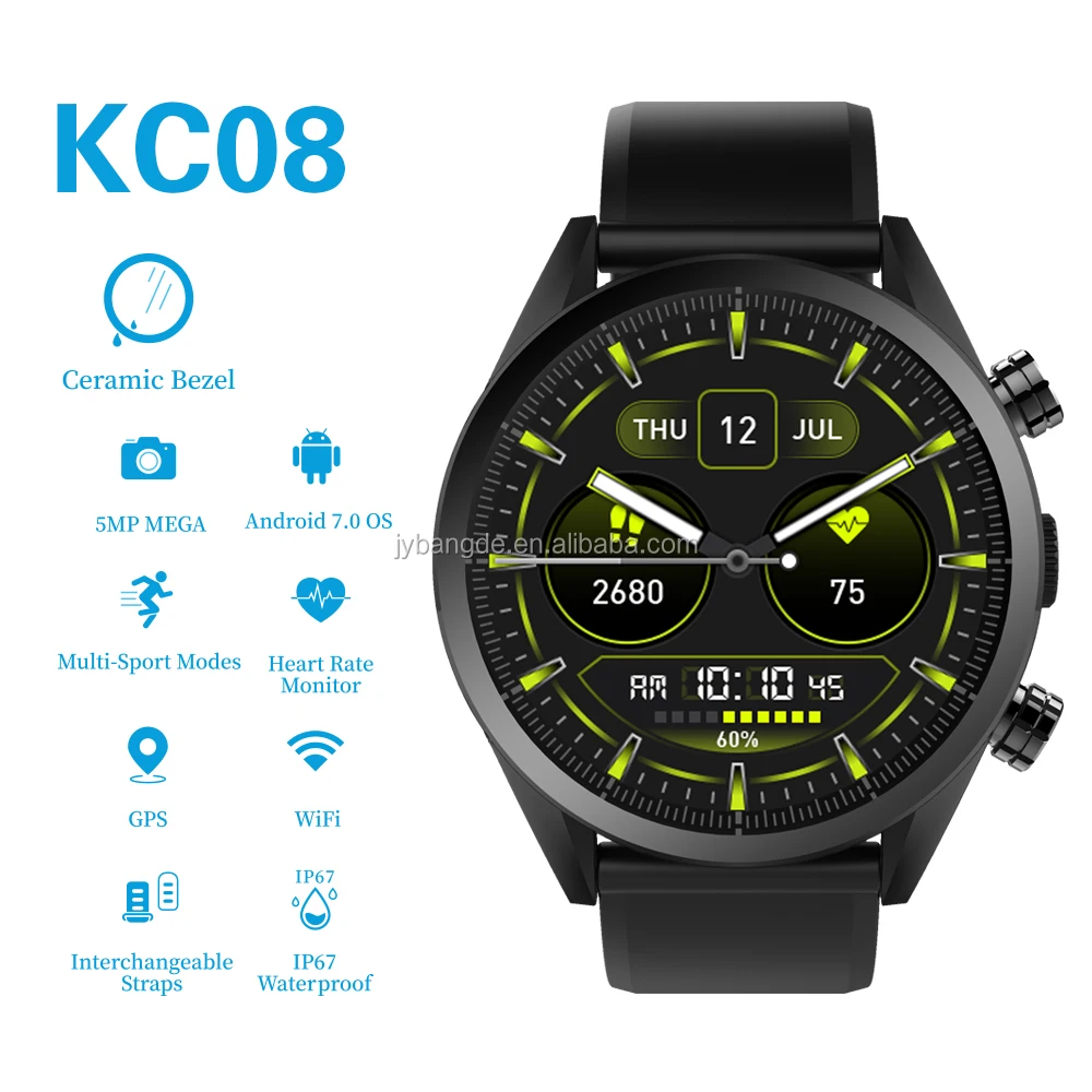 2023 Модные мужские спортивные часы Kingwear с круглым экраном Amoled GPS  4G MTK6739 Android Смарт-часы телефон на заказ с ОЗУ| Alibaba.com