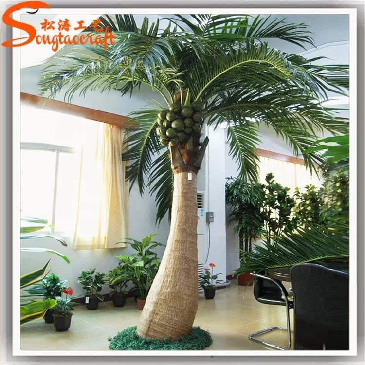 songtao Enchanted Garden Landscaping Forest Decor Outdoor Trees Life Size Artificial Palm Tree