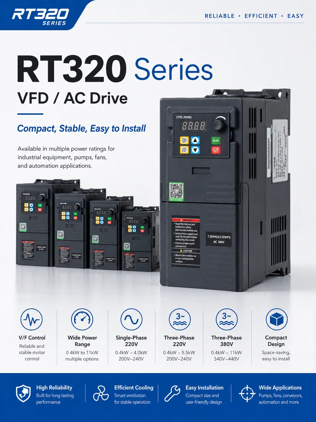 Duty Vector Inverter Motor, 320S1~G3, 220V, 3Phase, 380V - detail 46