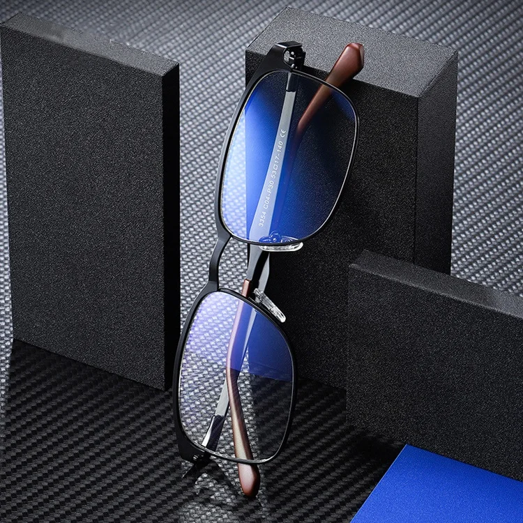 FLY Light Weight Zero Power Protector Blue Light Blocking Glasses With Metal Frame