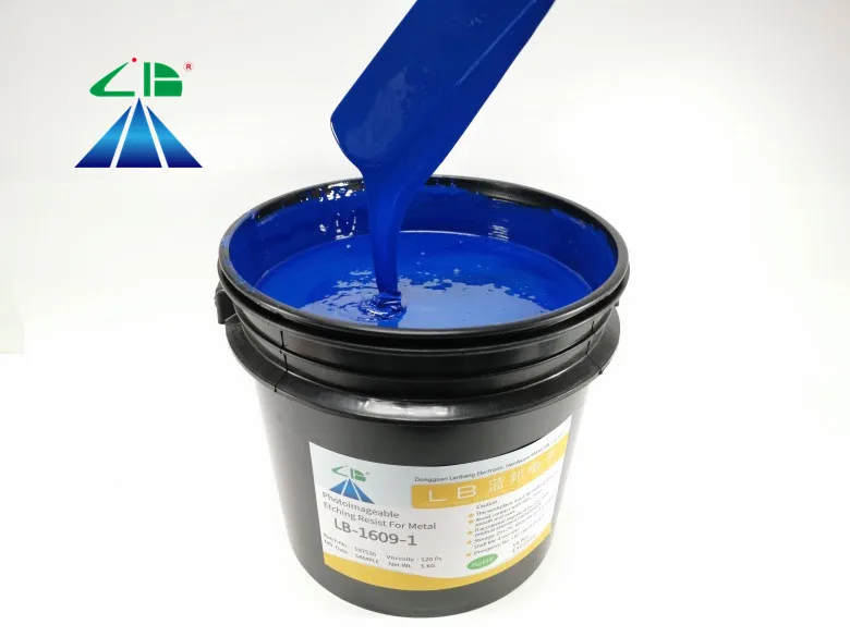 Photosensitive Etching Resist Ink Metal Etching Ink Metal Engrave Ink