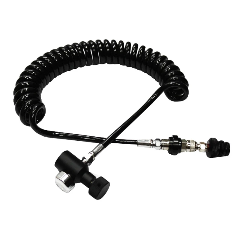 Paintball Co2/air Coiled Remote Line 3000psi Buy Co2/air Coiled
