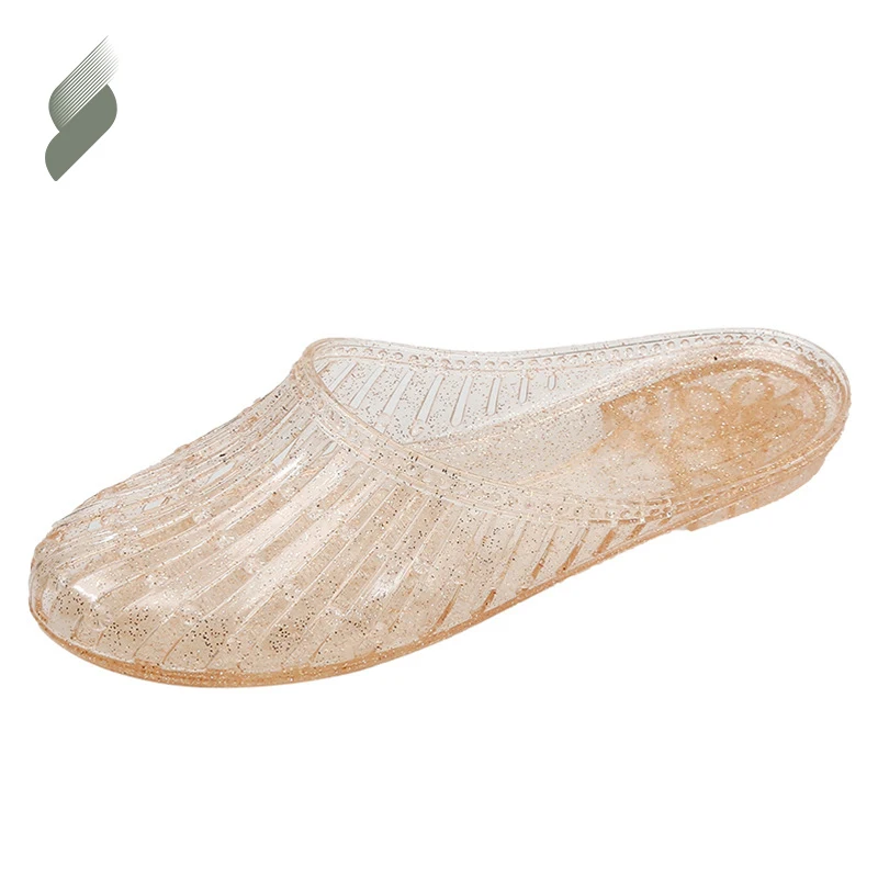 Clear plastic sandals online