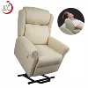 JKY Furniture Luxury Electric Headrest Lumbar Support Power Lift Recliner