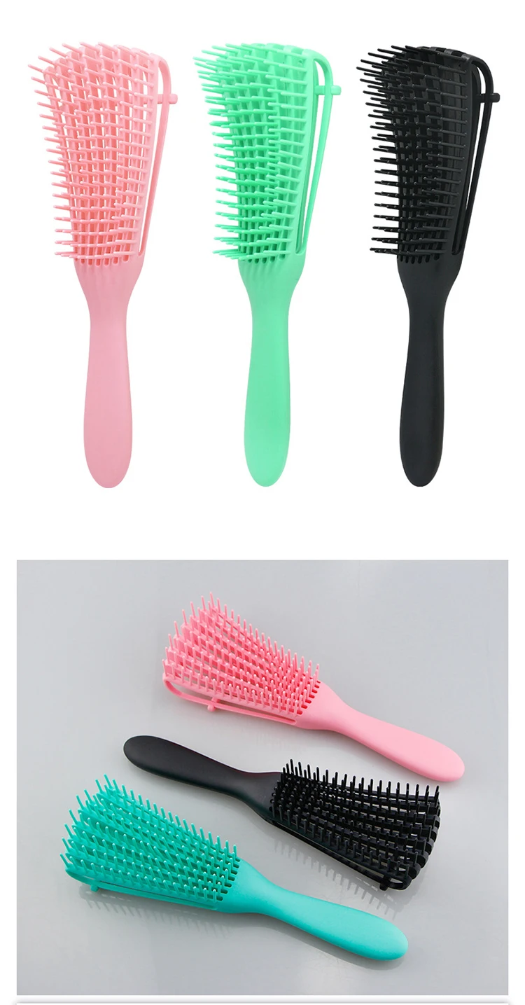 Custom Sets Of Detangler Detangling Hair Brush For Kids