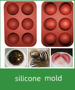 Moldes De Silicona 6 Holes Silicone Bomb Half Circle Baking Mold For Chocolate Cake Jelly Pudding Handmade Soap Round Shape Buy Silicone Molds Silicone Baking Molds Resin Silicon Mold Molds Silicone 6