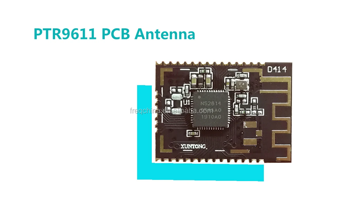 nRF52811 wireless module 2.4GHz beacon BLE 5.1 PTR9611 bluetooth module - ANKUX.COM