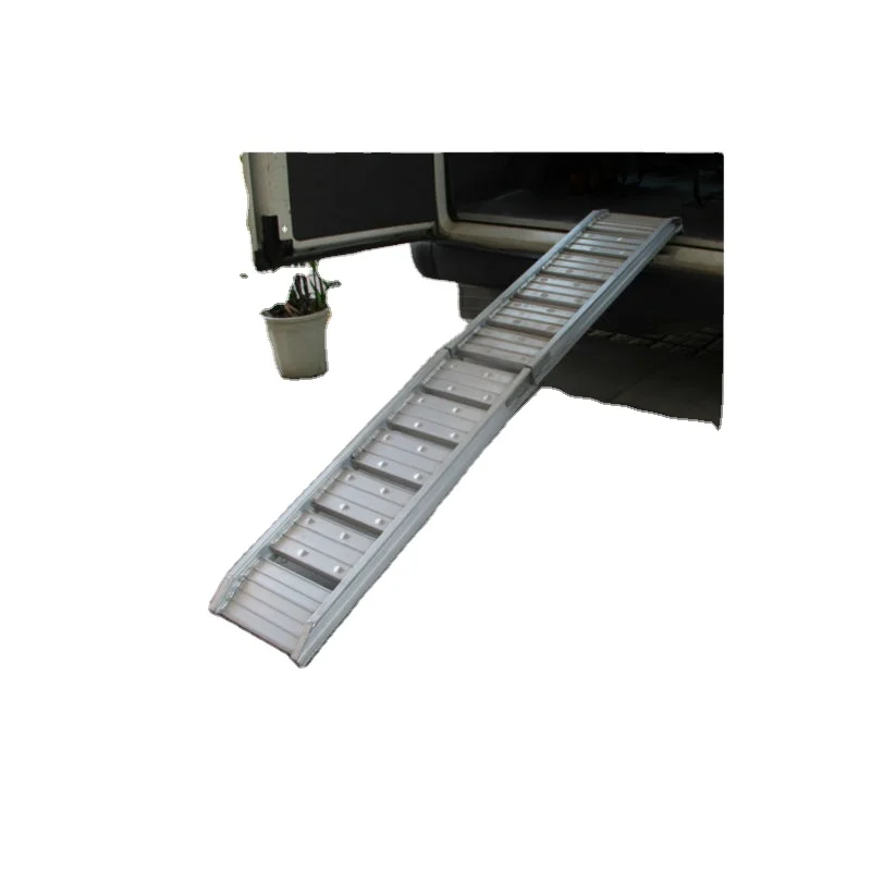 Heavy Loading Bifold Aluminum Horse Trailer Ramp Buy Horse Trailer
