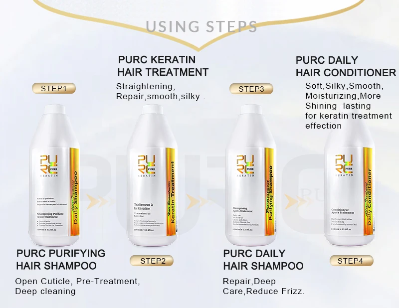 Wholesale Permanent Hair Straightening Keratin Treatment Best Pure