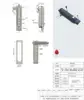 YH5004 Intelligent Electronic Control Panel Lock Remote Control Locker Lock