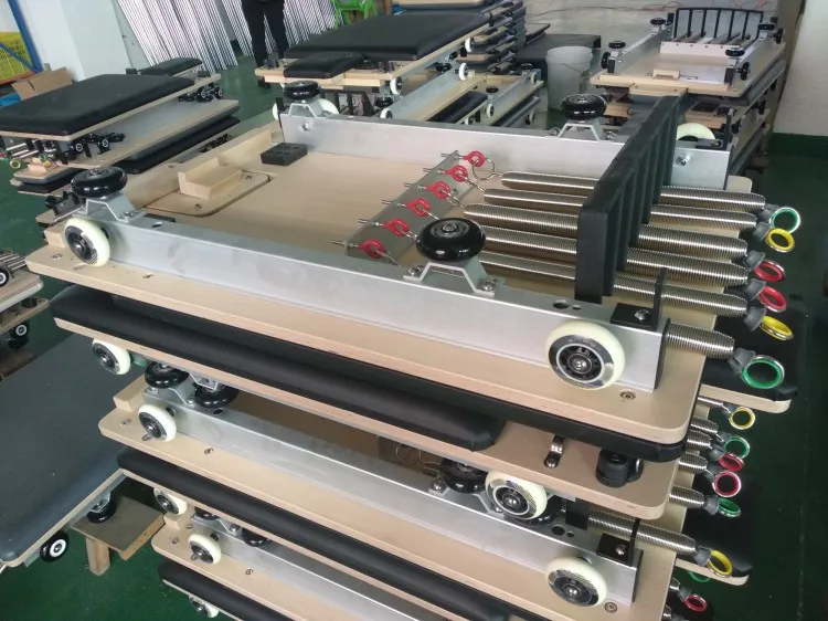 White Wood Korea Reformer Elina Pilates Bed Equipment Used In Pilates