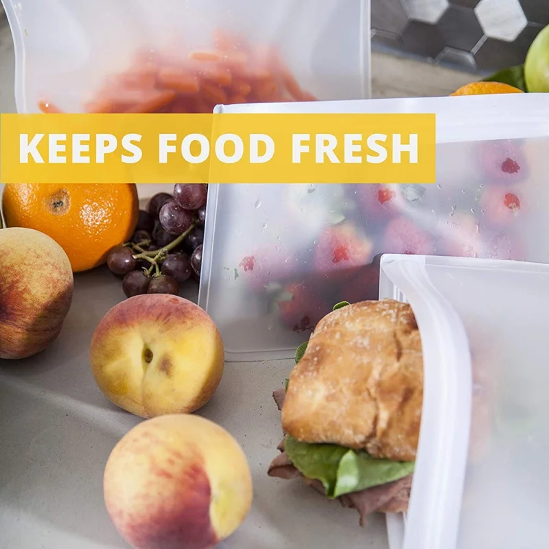  peva food storage zipper bag