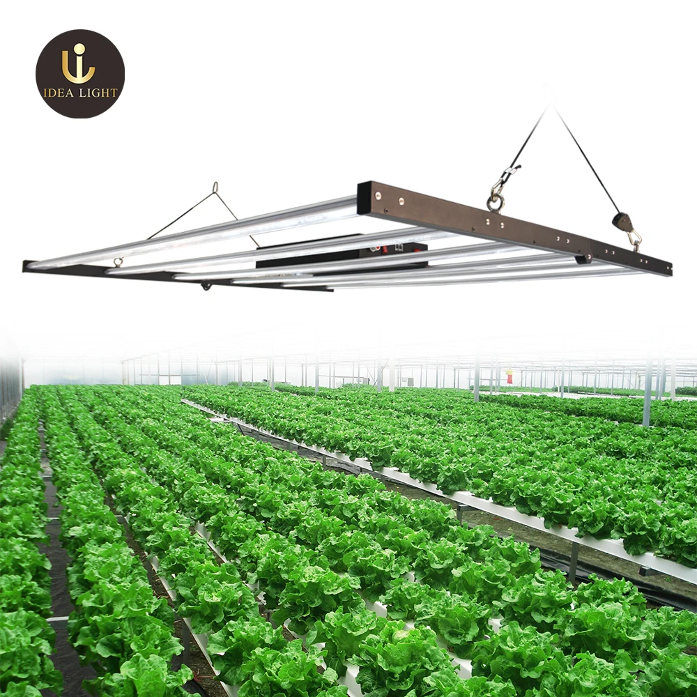 Ideagrow led grow board High Efficacy 630w Foldable Full Spectrum grow light led light Bar for Indoor Plants