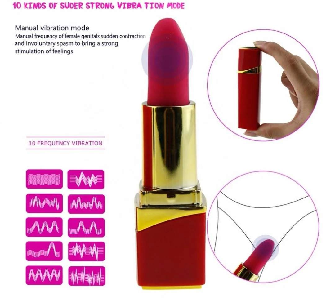 Girlspower Vibrating Egg G Spot Lipstick Vibrator Stimulation Waterproof Small Sex Clitoris Mini 