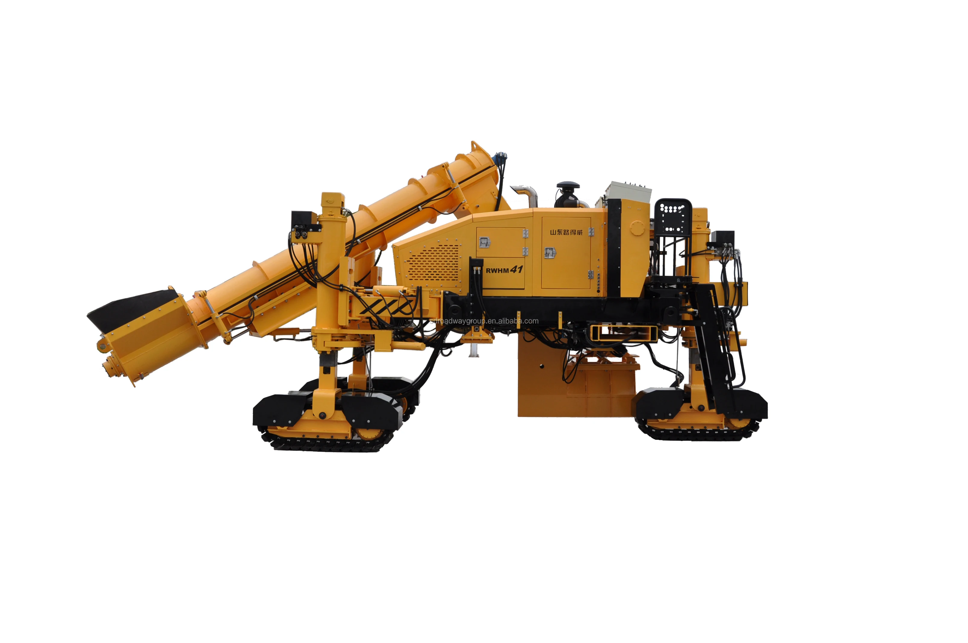 Automatic curb paver 11700KG for construction work