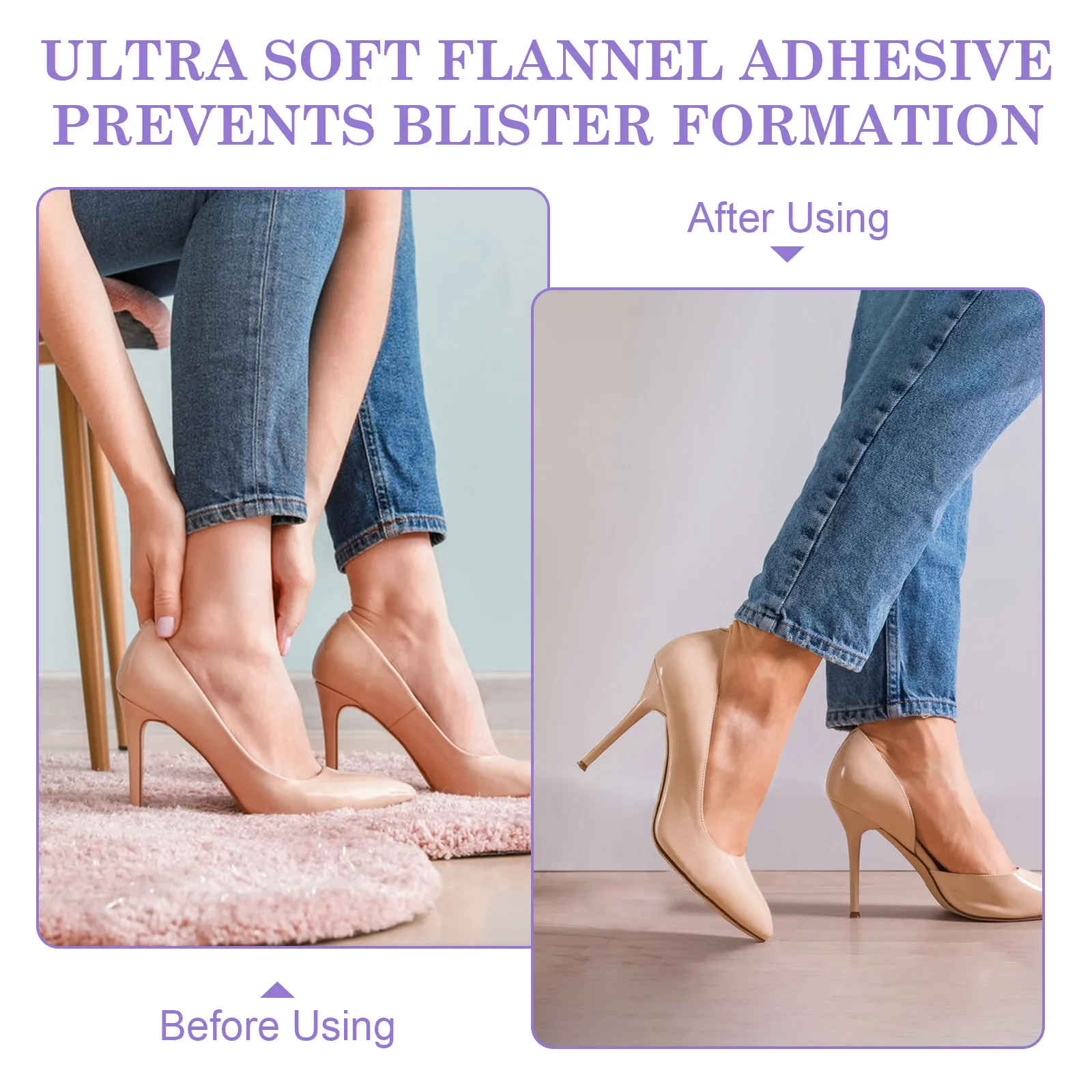 Sefudun Moleskin Tape Heel Stickers Blister Prevention Pads Prevent