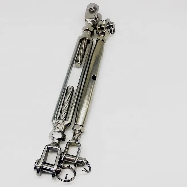 Europe Type Marine Stainless Steel Close Body Turnbuckle Jaw And Jaw