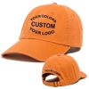 Wholesale Plain baseball cap blank dad hats unstructured polo caps wholesale Custom baseball hat embroidery custom plain dad hat