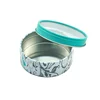 2019 New Style Tin Container Elegant Boxes Round Cookie Case Gift Box