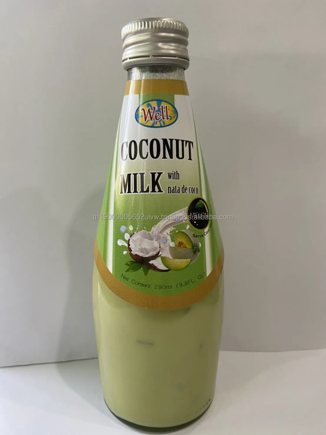 Coconut Milk Drink Rich And Creamy Delicious Drink With Variety Of