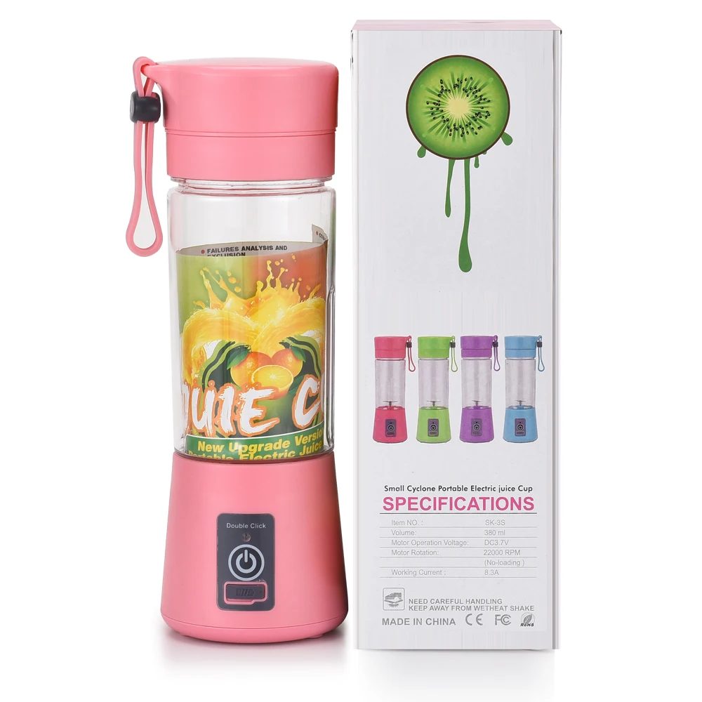 

380 ML Portable personal Blender,24 Pieces, Customized