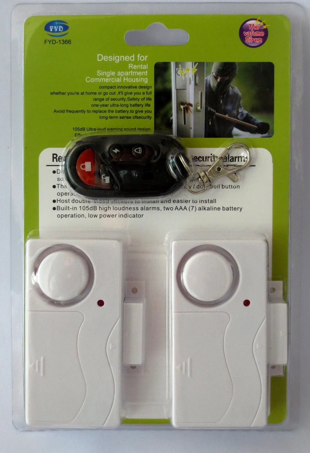 120 Db Anti Theft Security Door Stop Alarm For Home Hotel Travel Buy