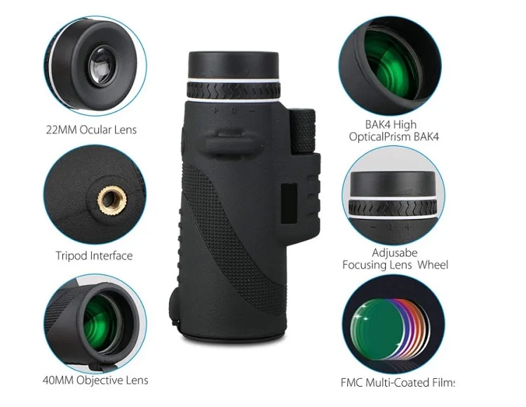 40x60 Monocular Telescope