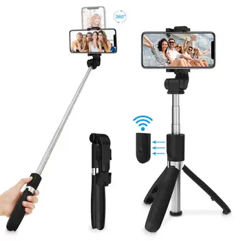 L01s Selfie Stick Extendable Bluetooth Selfie Stick With Detachable