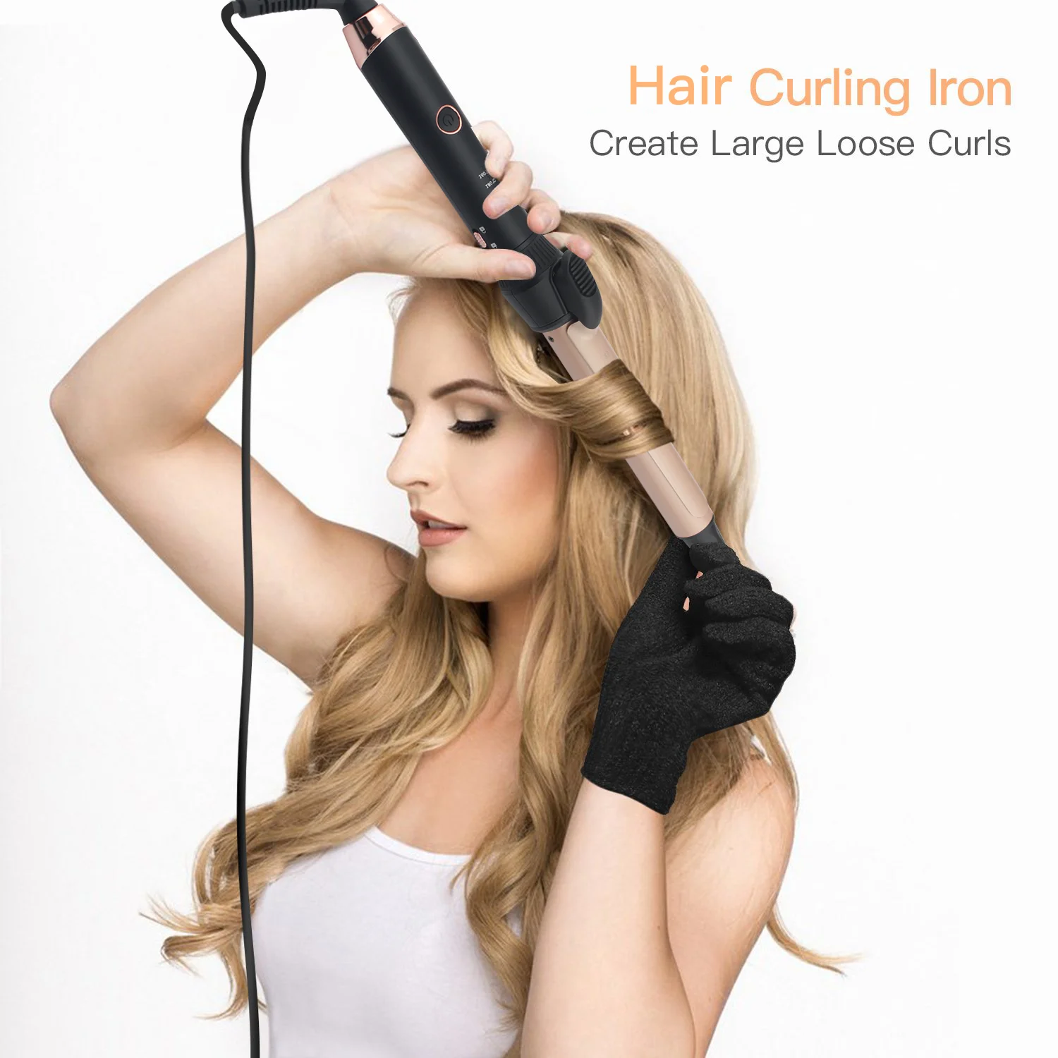New Popular Rotating Style Hair Curling Tongs Ceramic Professional Rotating  Hair Curler With Ce Fcc And Cb Certifications - Buy Rotating Hair Curling  Tongs,Ceramic Rotating Hair Curler,Rotaing Hair Curler Product on  