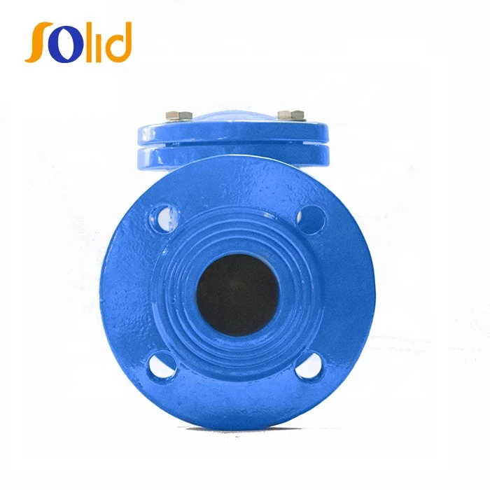 Ductile Iron Non return one way non slam lift ball type check valve