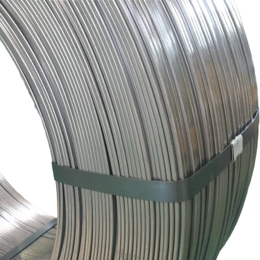 
High Quality products most popular hot dipped galvanized shaped wire Flat Steel Wire made in Korea 