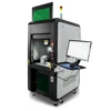 closed laser fiber 20w 30w 50w 100w engraver with EZCAD 3 software for jewelry metal